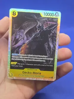 One Piece The Azure Sea’s Seven Gecko Moria OP14-104 Super Rare SR NM - Image 2