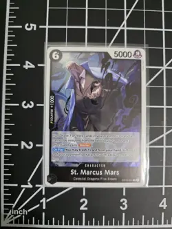 St. Marcus Mars OP13-091 HOLO One Piece Carrying On His Will ***FREE SHIPPING*** - Image 1