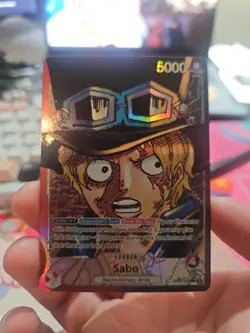 Sabo 2023 GEM MINT OP05-001 Alt Leader Alt Art One Piece Card English - Image 1