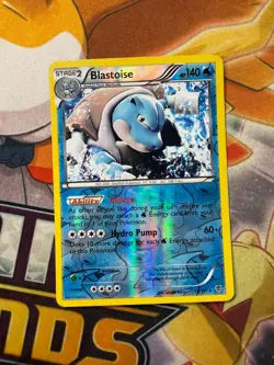 Blastoise 16/101 Reverse Holo Rare Plasma Blast Pokemon Card - Image 1