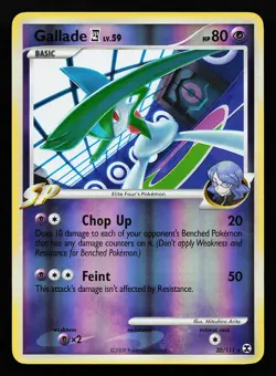 Gallade E4 20/111 Reverse Holo Rare Rising Rivals Pokemon Card - Image 1