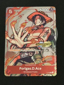 One Piece TCG Championship 2023 Event Pack Gold Stamp Promo 6-Card Set - Mint - Image 2