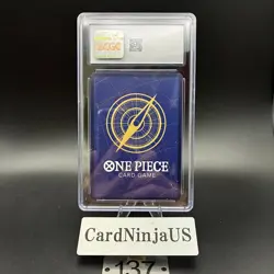 CGC MINT 9 Monkey D Luffy P-043 One Piece Promotion Card Foil 2023 Weekly Shonen - Image 2
