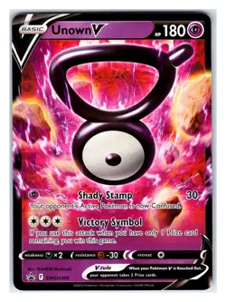 Pokemon TCG - Unown V - SWSH: Sword & Shield Promo Cards SWSH300 Promo - Image 1