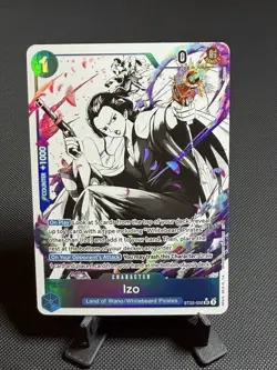 Izo SR ST22-002 Starter Deck Ace Newgate One Piece Foil Card - Image 1