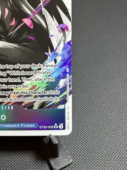 Izo SR ST22-002 Starter Deck Ace Newgate One Piece Foil Card - Image 4