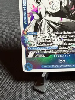 Izo SR ST22-002 Starter Deck Ace Newgate One Piece Foil Card - Image 5