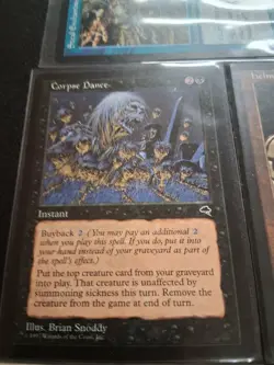 MTG Cards Tempest set including #116 Corpse Dance - Image 1