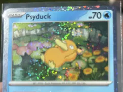 💫Pokemon TCG Psyduck *SWIRL* Mega Evolutions Black Star Promo Card 007 NM - Image 4