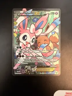 Sylveon EX RC32/RC32 Full Art Pokemon Card - MP+ - Image 2
