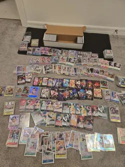 One Piece TCG Lot 891 Card Lot Op01 Prb/prb2 Op2,op3,op4 And More - Image 1