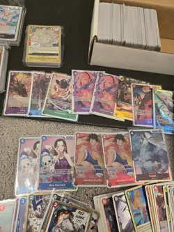 One Piece TCG Lot 891 Card Lot Op01 Prb/prb2 Op2,op3,op4 And More - Image 2