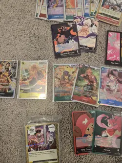One Piece TCG Lot 891 Card Lot Op01 Prb/prb2 Op2,op3,op4 And More - Image 3