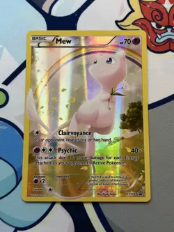 Pokemon TCG Mew XY110 Black Star Promo Full Art Holo Card - Image 2
