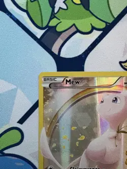 Pokemon TCG Mew XY110 Black Star Promo Full Art Holo Card - Image 5