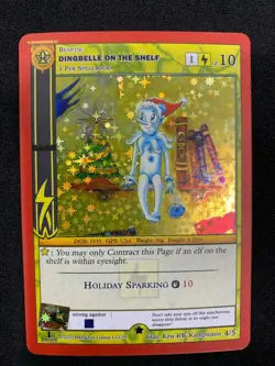 MetaZoo Holo Lot 2 Cards Loveland Frogman + Dingbelle on the Shelf Holiday Spark - Image 3