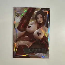 Lucky Goddess Card UR-05 Mai Shiranui Fatal Fury Waifu Goddess Story Card - Image 1