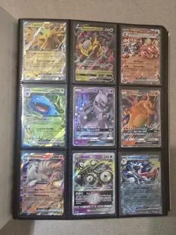 Pokemon TCG Full Binder 360 Cards Full Arts/Alt Arts/Holos/Trainers/Energy - Image 1