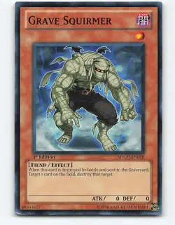 Grave Squirmer #SDGU-EN020 1st Edition Yugioh Card - Image 1