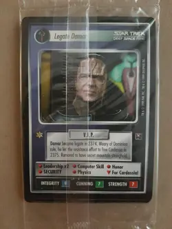 New Sealed Star Trek Limited Edition Set of 6 Cards ~ 2nd Anthology CCG Decipher - Image 4