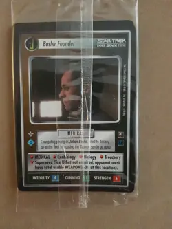 New Sealed Star Trek Limited Edition Set of 6 Cards ~ 2nd Anthology CCG Decipher - Image 5