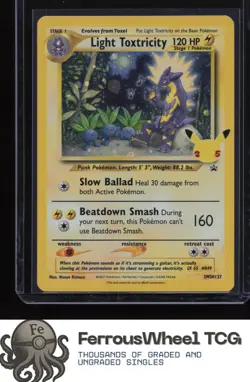 Light Toxtricity SWSH137 - SWSH: Sword & Shield Promo Cards - (MP) - Image 1