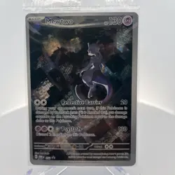 SEALED Pokemon TCG Mewtwo SVP 151 #052 Black Star Promo Card NM Condition - Image 1