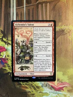 ~ Alchemist's Talent ~ NM ~ Commander: Bloomburrow ~ MTG ~ - Image 1