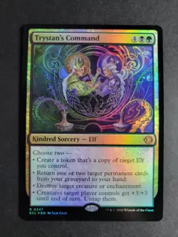 Trystan's Command (Foil) Rare MTG Lorwyn Eclipsed - Image 1