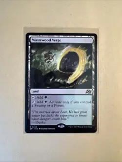 MTG Wastewood Verge DFT 0268 R NM Regular - Image 1