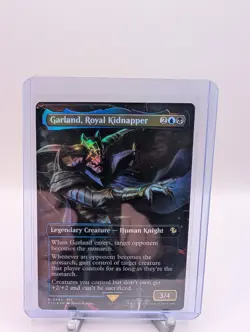 Garland, Royal Kidnapper [Borderless Foil] #442 Magic Final Fantasy Commander - Image 1