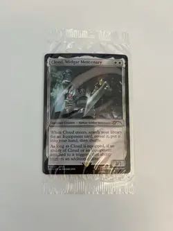 Magic The Gathering Final Fantasy 7 Cloud Midgar Mercenary Foil PROMO - Sealed💥 - Image 1