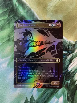 Fire Lord Azula (0313) (Borderless) Avatar: The Last Airbender Foil NM - Image 1