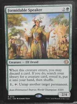 Formidable Speaker 0176 Lorwyn Eclipsed Regular NM/M pack fresh - Image 1