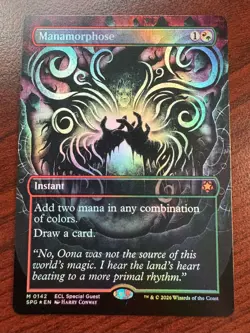🌈 Manamorphose (Borderless FOIL) - MTG Special Guests SPG - NM/M - Image 1