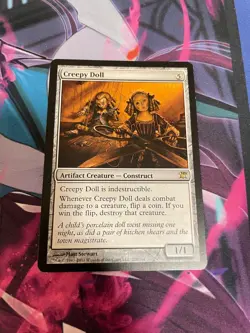 MTG - CREEPY DOLL - RARE - INNISTRAD - LP - Image 1