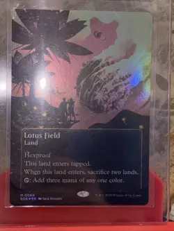 Lotus Field (0068) (Borderless) Edge of Eternities: Stellar Sights Foil - Image 1