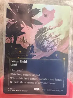 Lotus Field (0068) (Borderless) Edge of Eternities: Stellar Sights Foil - Image 2