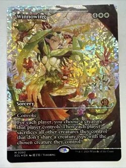 Winnowing (Showcase) (Fracture Foil) Lorwyn Eclipsed Foil - Image 1