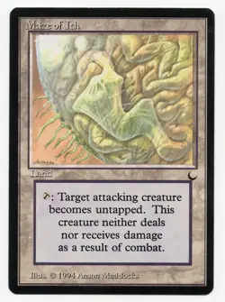 Maze of Ith, The Dark Regular, Uncommon Land, 1994 Anson Maddocks, NM - Image 1