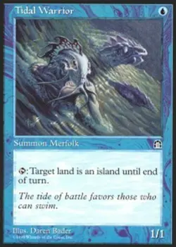 Tidal Warrior x4 - Stronghold - NM-Mint, English - Stronghold - Image 1