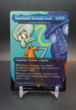 MTG Squidward, Sarcastic Snob - Grazilaxx, Illithid Scholar #1928-SLD - Image 1