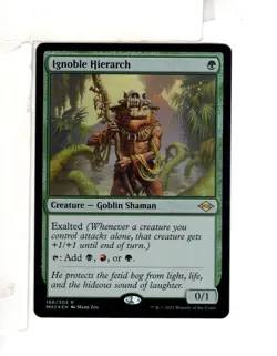 MTG SkeenAB Ignoble Hierarch FOIL from MH2. NM. - Image 1