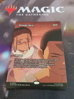 Mtg. Brought Back. Foil Borderless. Avatar: The Last Airbender. Pack Fresh - Image 1