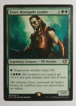 MTG - Ezuri, Renegade Leader - Commander 2014 195/337 - Regular Rare - Elf Typal - Image 1