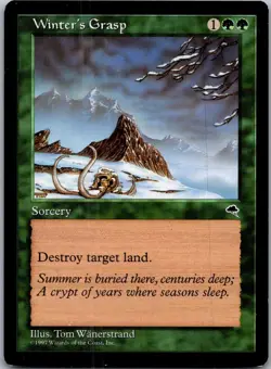 Winter's Grasp U TMP #265 LP MTG Magic - Image 1