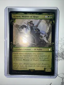 Arwen, Weaver of Hope (Showcase Scrolls) LOTR Tales of Middle-Earth Foil - Image 1