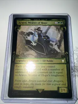 Arwen, Weaver of Hope (Showcase Scrolls) LOTR Tales of Middle-Earth Foil - Image 2