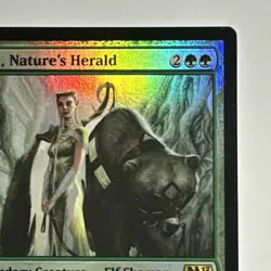 Yeva, Nature’s Herald 197/249 Rare FOIL Core Set 2013 Magic the Gathering MTG LP - Image 4