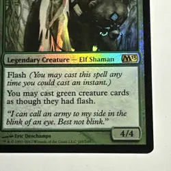 Yeva, Nature’s Herald 197/249 Rare FOIL Core Set 2013 Magic the Gathering MTG LP - Image 5